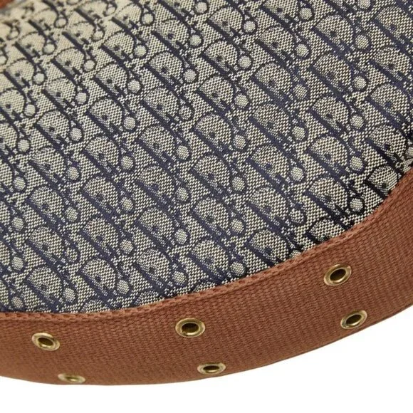 Dior Trotter Brown Navy Canvas Leather - Picture 7 of 10